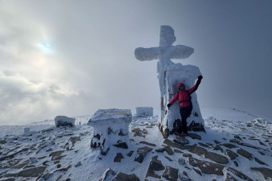 Na vrchole Babej hory